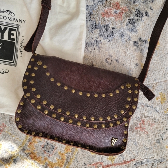 Frye Handbags - Frye Nikki Nail Head Studded Crossbody